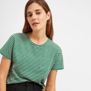 Everlane Striped Box Cut Tee